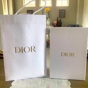 Authentic Dior shoe box.